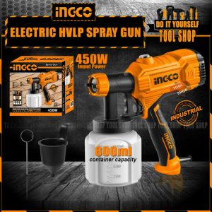 INGCO SPG3508 HVLP Electric Spray Machine 450W Paintzoom